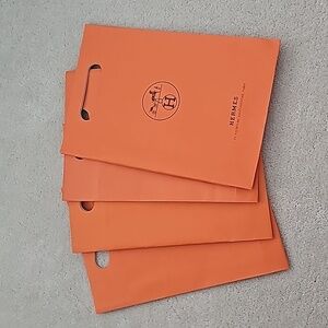 Hermes small paper shopping bag